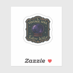 Whimsigoth Fantasy Mystical Forests, Moons & Magic Aufkleber