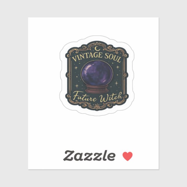 Whimsigoth Fantasy Mystical Forests, Moons & Magic Aufkleber (Blatt)