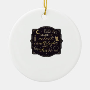 Whimsigoth Fantasy Mystical Forests, Moons & Magic Keramik Ornament