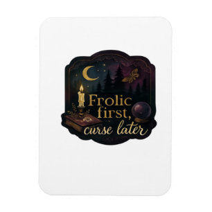 Whimsigoth Fantasy Mystical Forests, Moons & Magic Magnet