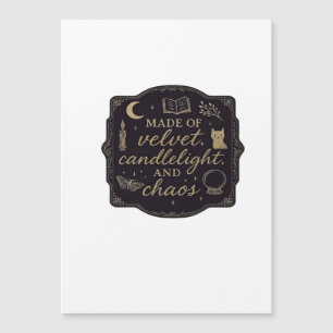 Whimsigoth Fantasy Mystical Forests, Moons & Magic Magnetkarte