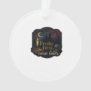 Whimsigoth Fantasy Mystical Forests, Moons & Magic Ornament