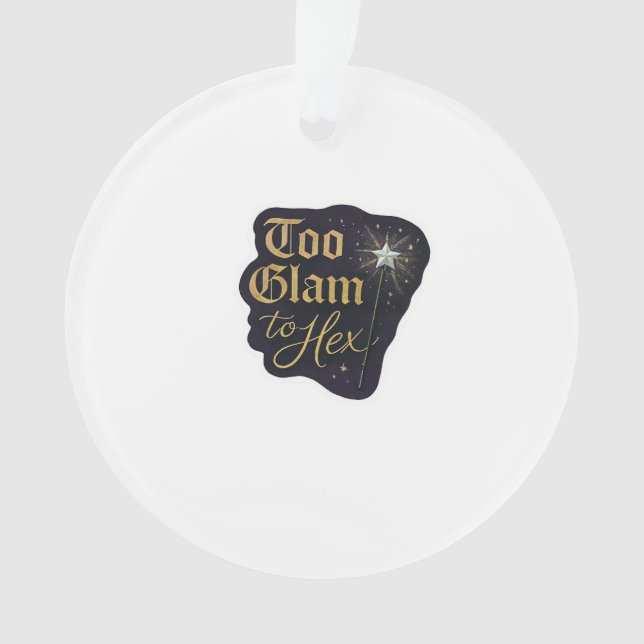 Whimsigoth Fantasy Mystical Forests, Moons & Magic Ornament (Vorderseite)