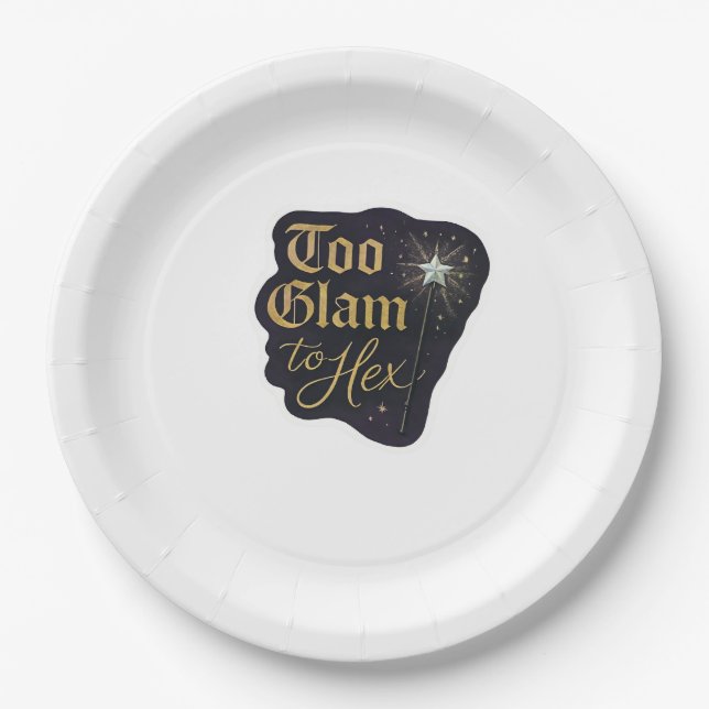 Whimsigoth Fantasy Mystical Forests, Moons & Magic Pappteller (Vorderseite)