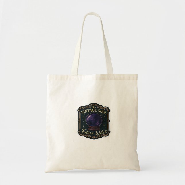 Whimsigoth Fantasy Mystical Forests, Moons & Magic Tragetasche (Vorne)