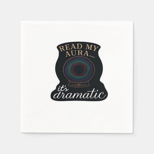 Whimsigoth Fantasy - Mystische Wälder, Monde & Mag Serviette (Vorderseite)