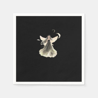 Whimsigoth Girl Dark Fairy Ästhetik mit Vibes Cl Serviette