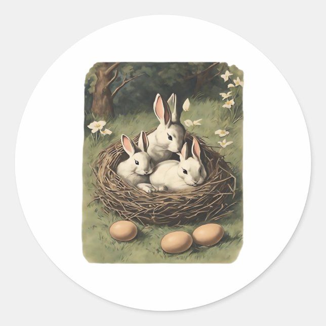 Whimsigoth Goth Decor Heckinfarout Classic Runder Aufkleber (Vorderseite)