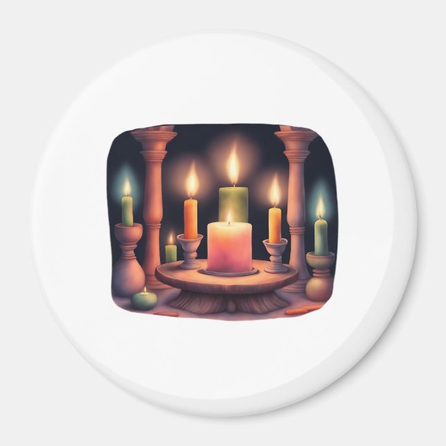 Whimsigoth Goth Wall Art 90S Decor Heckinfarout Magnet (Vorne)