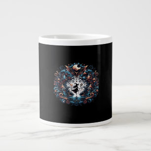 Whimsigoth Hexe im klassischen Stil Jumbo-Tasse