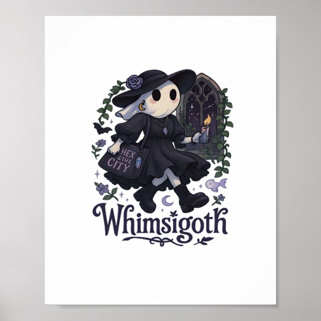Whimsigoth mit City Classic - Stadtmagie trifft au Poster (Vorne)