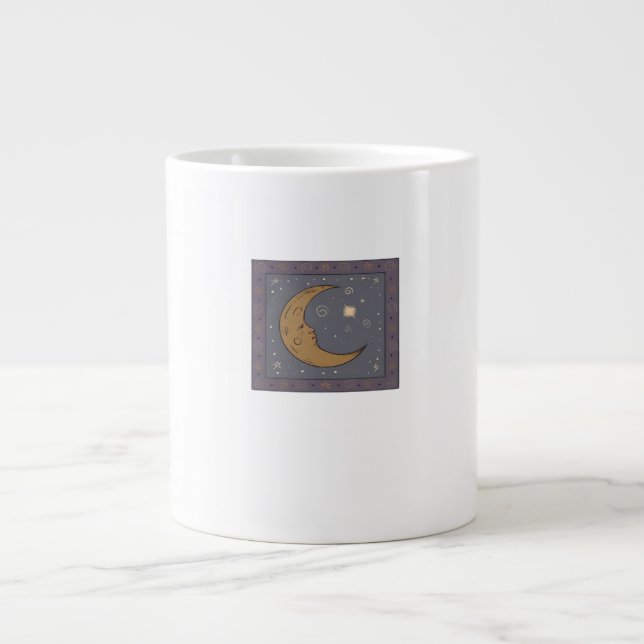 Whimsigoth Moon Classic Jumbo-Tasse (Vorderseite)