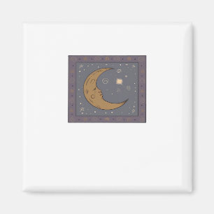 Whimsigoth Moon Classic Magnet