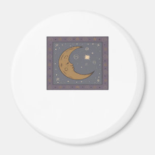 Whimsigoth Moon Classic Magnet