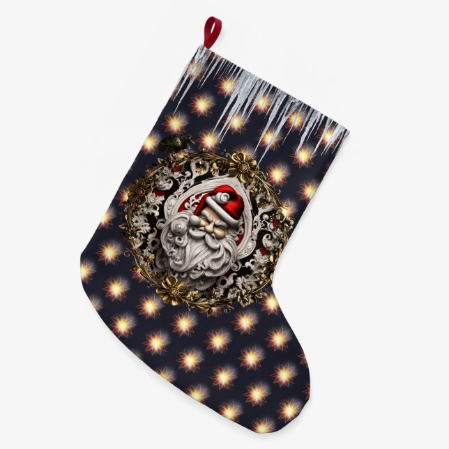 WHIMSIGOTH STRUMPF GROßER WEIHNACHTSSTRUMPF (Vorderansicht (hängend))