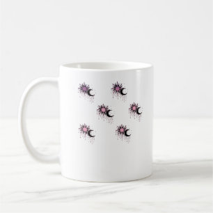 Whimsigoth Sun Moon Witchy Kaffeetasse