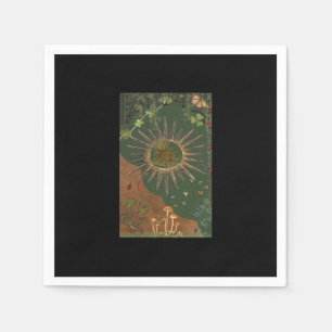Whimsigoth Swirl Poster Serviette