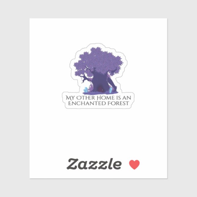 Whimsigoth Tinte - Mystische Wälder, Monde & Magie Aufkleber (Blatt)