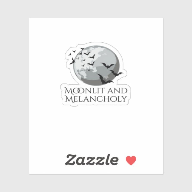 Whimsigoth Tinte - Mystische Wälder, Monde & Magie Aufkleber (Blatt)