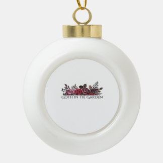 Whimsigoth Tinte - Mystische Wälder, Monde & Magie Keramik Kugel-Ornament