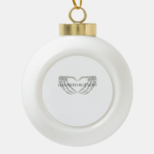 Whimsigoth Tinte - Mystische Wälder, Monde & Magie Keramik Kugel-Ornament