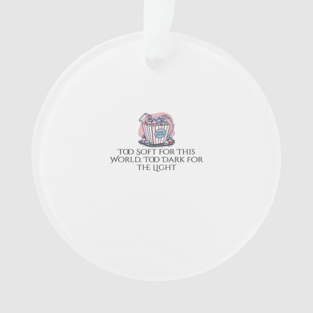 Whimsigoth Tinte - Mystische Wälder, Monde & Magie Ornament (Vorderseite)