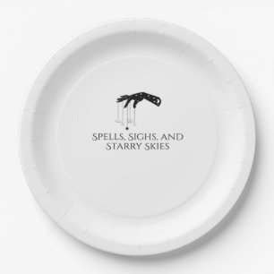 Whimsigoth Tinte - Mystische Wälder, Monde & Magie Pappteller