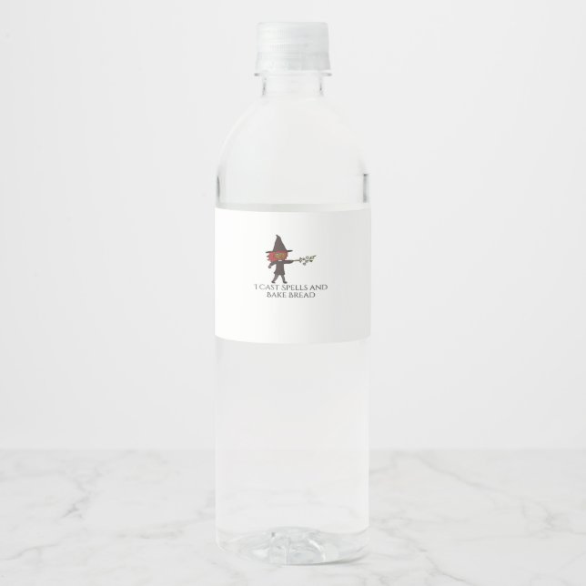 Whimsigoth Tinte - Mystische Wälder, Monde & Magie Wasserflaschenetikett (Vorderseite)