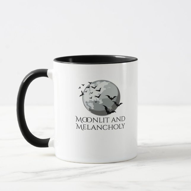Whimsigoth Tinte - Mystische Wälder, Mondmagic Cla Tasse (Links)