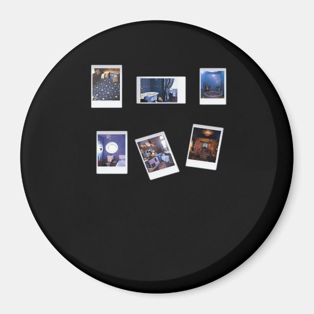 Whimsigoth Wall Art Decke Gamer Heckinfarout-Klass Magnet (Vorne)