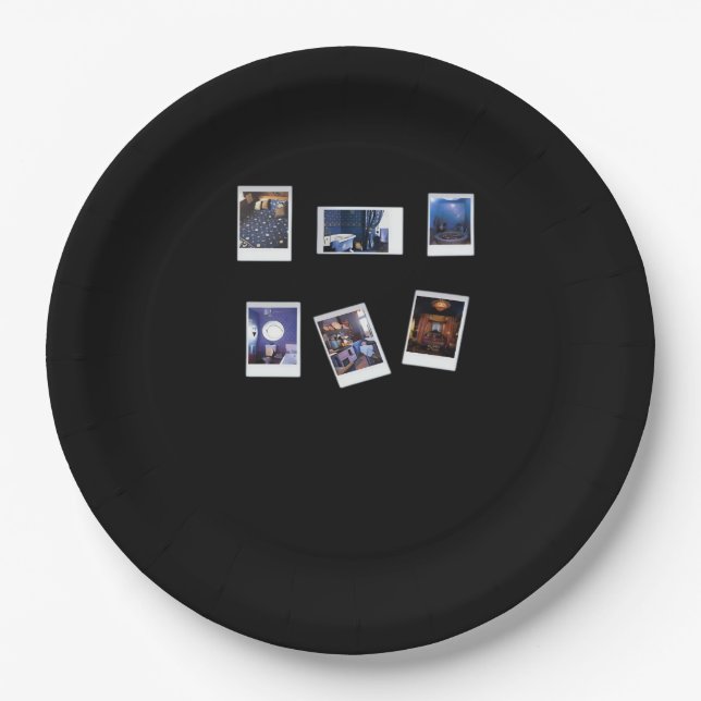 Whimsigoth Wall Art Decke Gamer Heckinfarout-Klass Pappteller (Vorderseite)