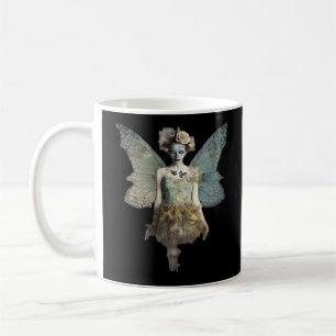 Whimsigoth Zombie Fairy Old Time Gothic Moody Art Kaffeetasse