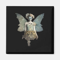 Whimsigoth Zombie Fairy Old Time Gothic Moody Art