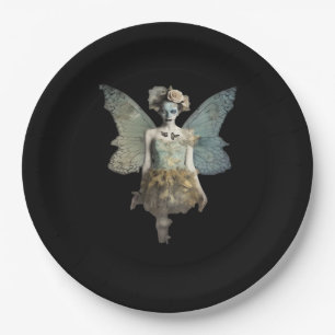 Whimsigoth Zombie Fairy Old Time Gothic Moody Art Pappteller