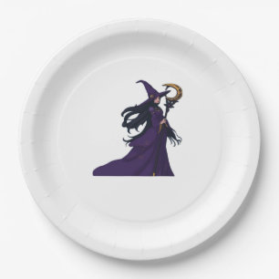 Whimsigothic Moon Witch Pappteller