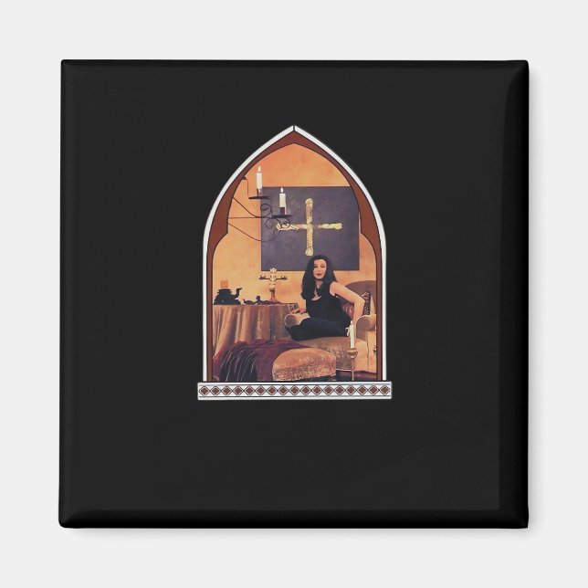 Whimsigotische Kathedrale Classic Magnet (Vorne)