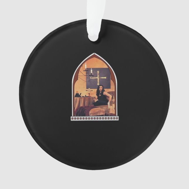 Whimsigotische Kathedrale Classic Ornament (Vorderseite)