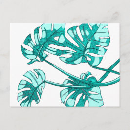 Whimsikal, Monsterblattdesign Postkarte