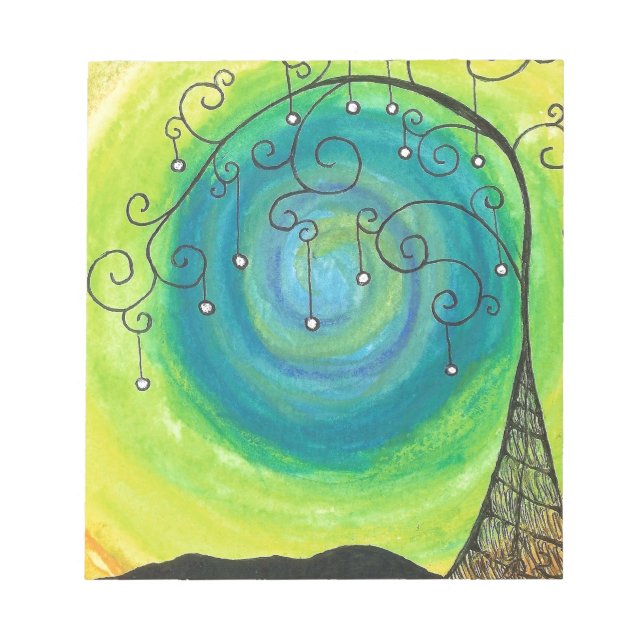 Whimsikalbaum Notizblock (Vorderseite)