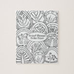 Whimsikale Zen-Doodle-Bäume zitieren entspannende  Puzzle<br><div class="desc">Personalisierte Textrollpuzzle mit duftenden Dutzend-Dutzend-Bäumen zum Entspannen von Farben für Kinder oder Erwachsene,  ändern Sie zu Ihrem Favoriten zu zitieren oder behalten,  wie es ist. Für das unterhaltsame Party oder die Unterrichtsaktivitäten für Kinder können die Bäume je nach Saison in verschiedenen Farbtönen gefärbt werden.</div>