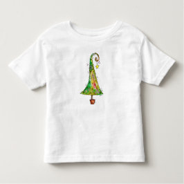 Whimsikaler Weihnachtsbaum Kleinkind T-shirt