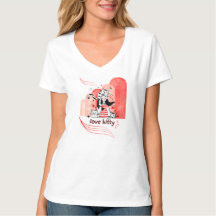 Whimsikales "Love Kitty"-Grafik-Doodle
