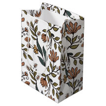 Whimsikäre Blume & Blätter Bouquet