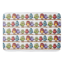 Whimsikäre Vögel 2 Badematte