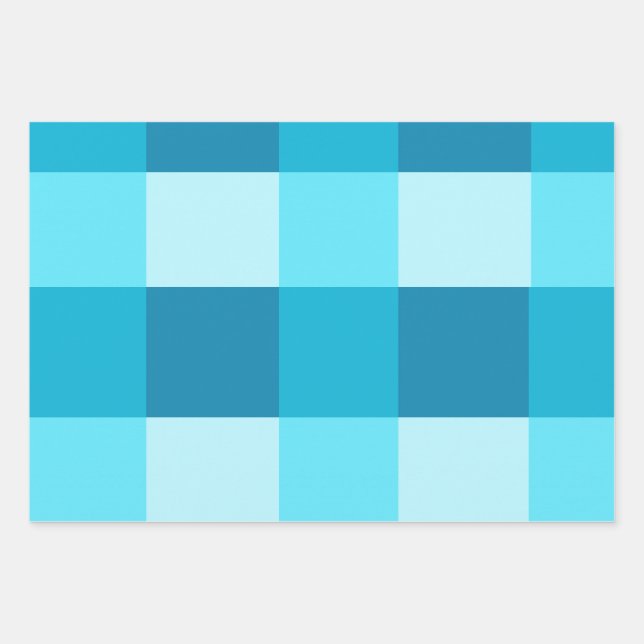 Whimsikfarbene Frühlingsplätze, Osterplatten. Geschenkpapier Set (Vorderseite)