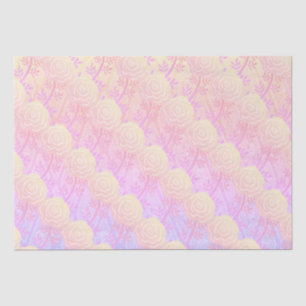 Whimsikfarbene Rose Seidenpapier