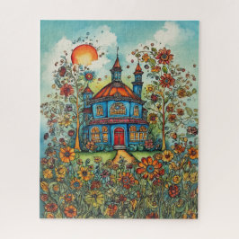 Whimsikgarten-Hütte Puzzle
