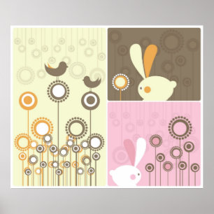 Whimsikgarten Print Poster