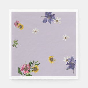 Whimsikgarten-Wildblume Serviette