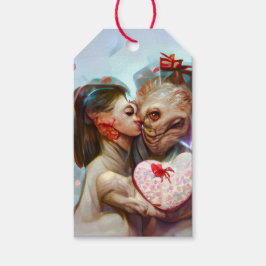 Whimsikische Alien Romance Geschenkanhänger